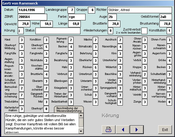 Krung Gerti vom Rammseck